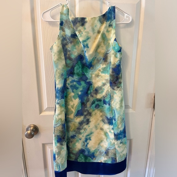 Nine West Women’s Size 2 Knee Length Multi Color Sleeveless Dress - Picture 4 of 15